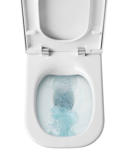 Унитаз Roca Gap Clean Rim Горизонтальный Выпуск Безободковый