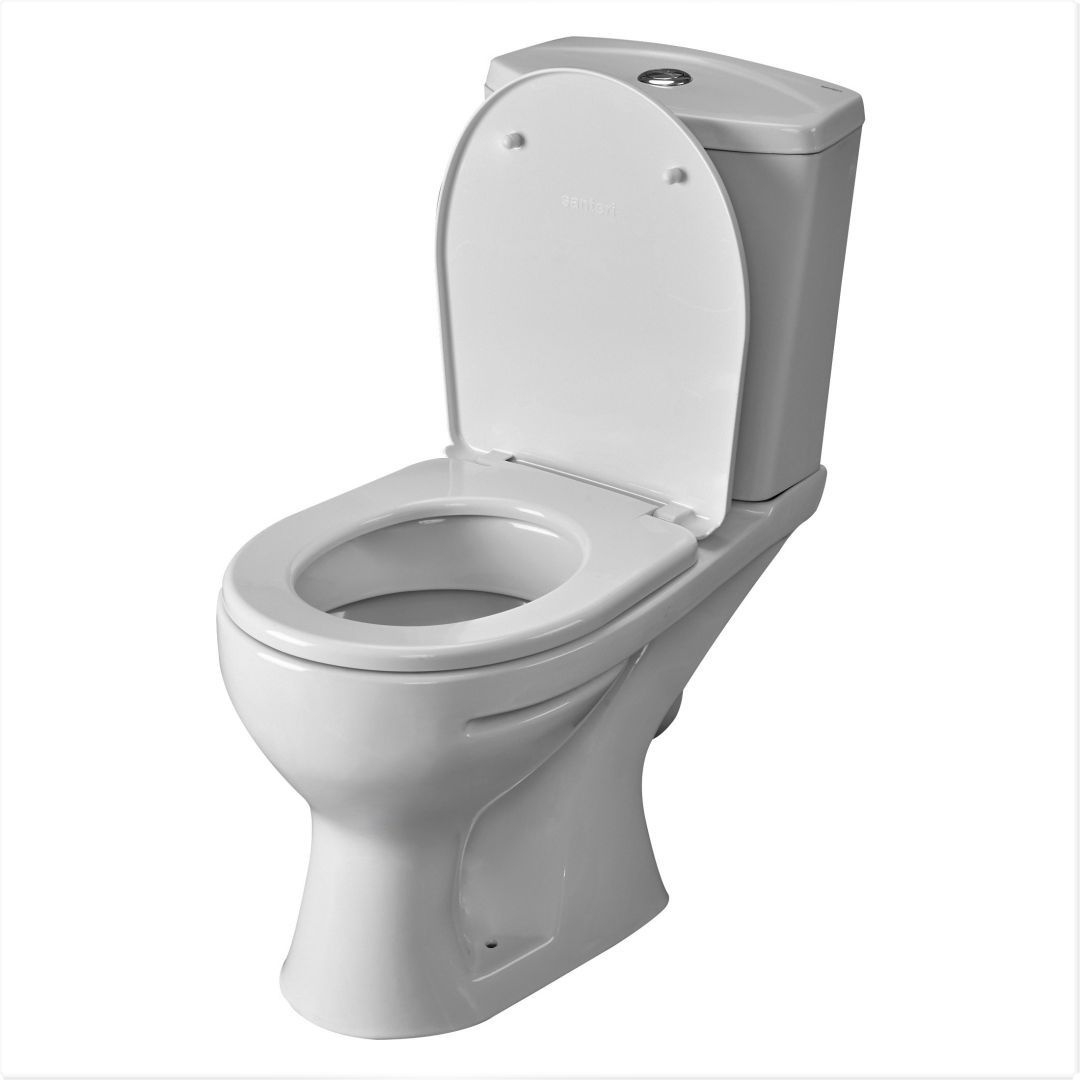 Унитаз-компакт Santeri Ультра Белый Выпуск Косой