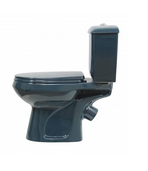 Унитаз Оскольская Керамика Эллиса Зеленый Косой Выпуск