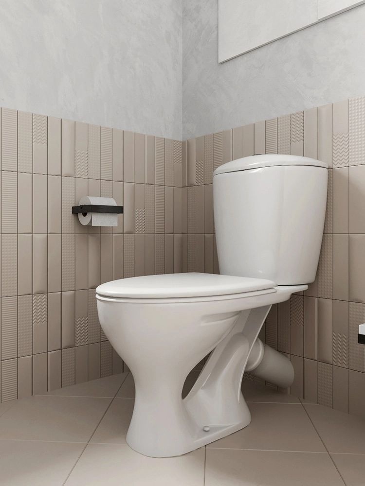 Унитаз-компакт Santeri Версия Белый Косой Выпуск