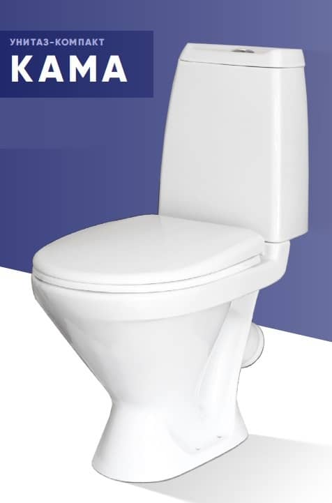 Унитаз Sanita Кама Косой Выпуск