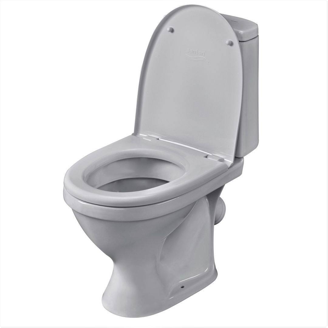 Унитаз Santeri Прайм Белый Выпуск Косой