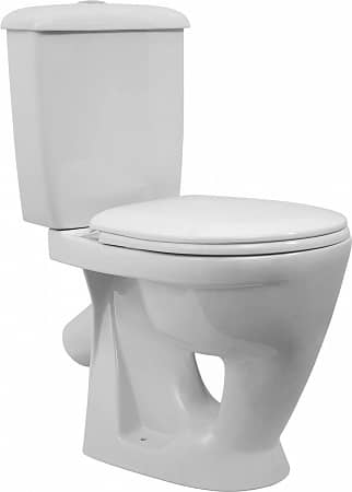 Унитаз Оскольская Керамика Радуга Тарельчатый Косой Выпуск