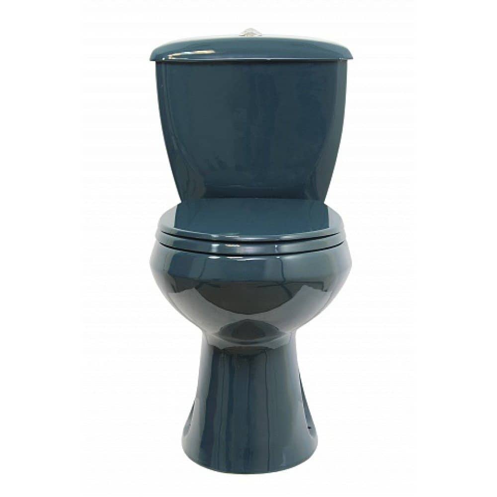 Унитаз Оскольская Керамика Эллиса Зеленый Косой Выпуск