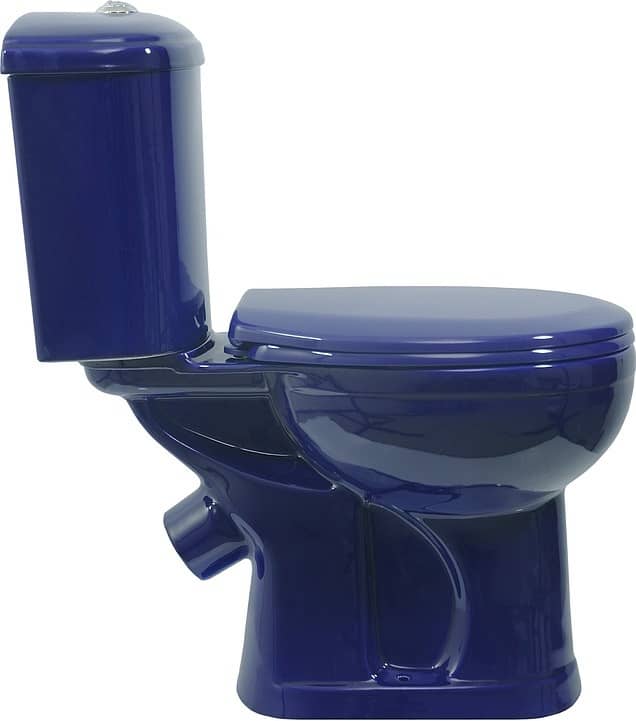 Унитаз Оскольская Керамика Дора Синий Косой Выпуск