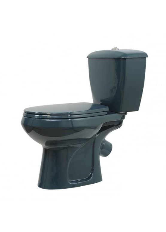 Унитаз Оскольская Керамика Эллиса Зеленый Косой Выпуск