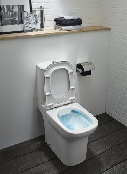 Унитаз Jacob Delafon Vox безободковый Выпуск Горизонтальный