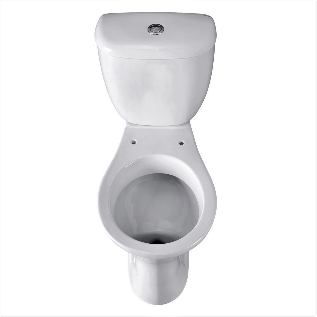 Унитаз-компакт Santeri Виктория Белый Тарельчатый Косой Выпуск