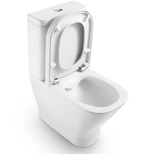 Унитаз Roca Gap Clean Rim Горизонтальный Выпуск Безободковый