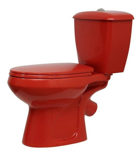 Унитаз Оскольская Керамика Эллиса Красный Косой Выпуск