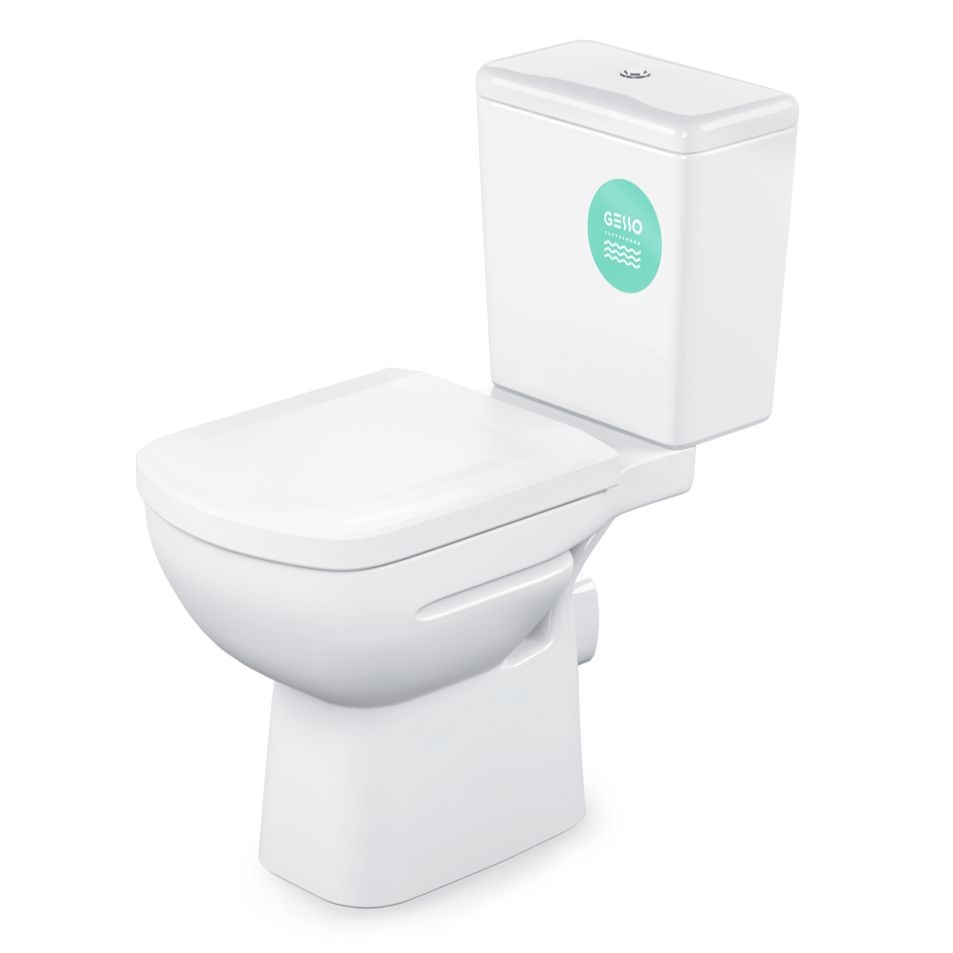 Унитаз-компакт Диана HOME De Luxe Горизонтальный Выпуск