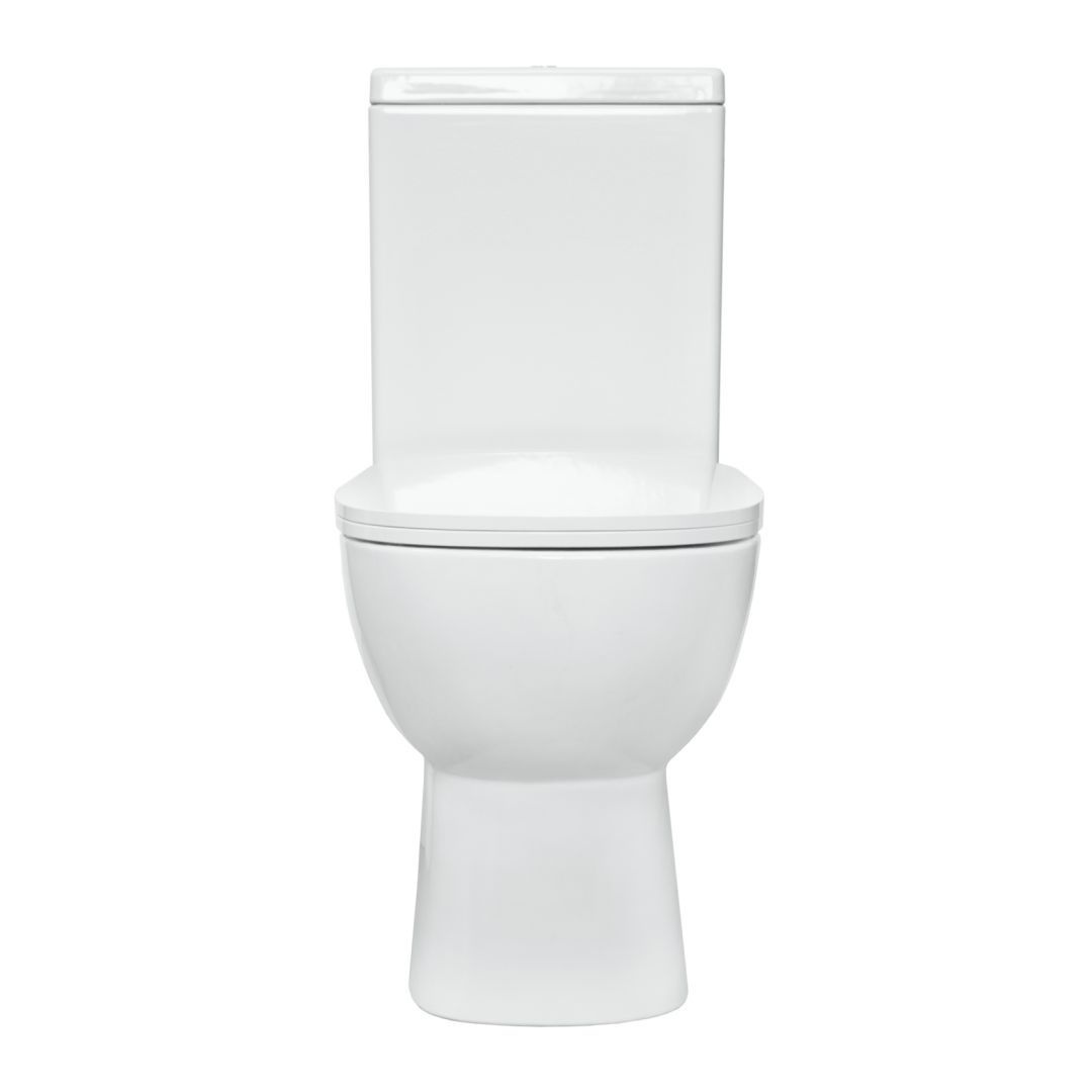 Унитаз Sanita Luxe Quadro SL DM Slim Горизонтальный Выпуск