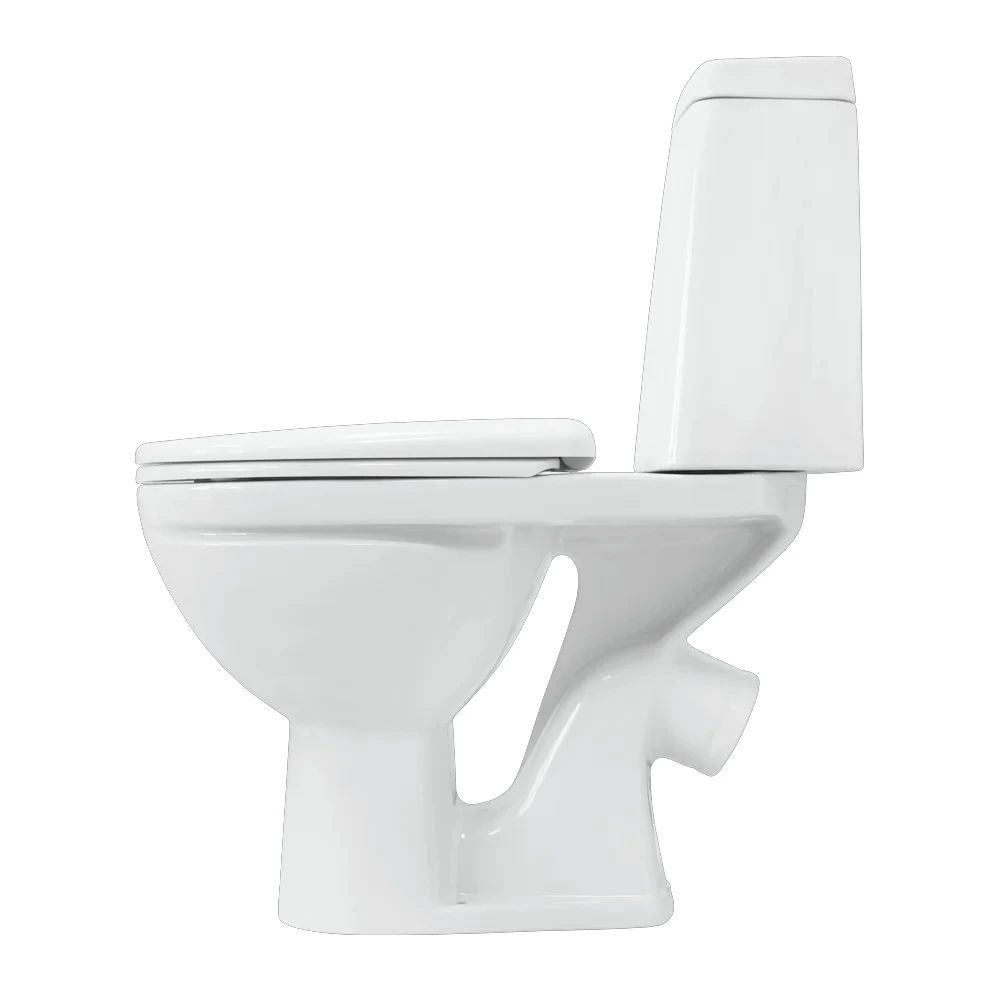 Унитаз напольный Sanita Марс Комфорт безободковый Выпуск Косой