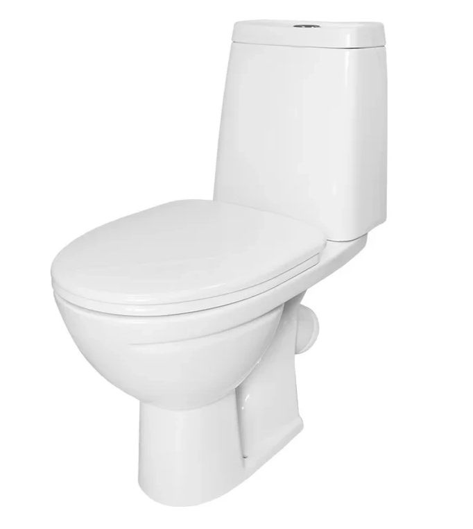 Унитаз напольный Sanita Марс Комфорт безободковый Выпуск Косой