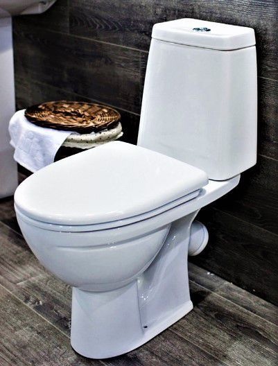 Унитаз напольный Sanita Марс Комфорт безободковый Выпуск Косой