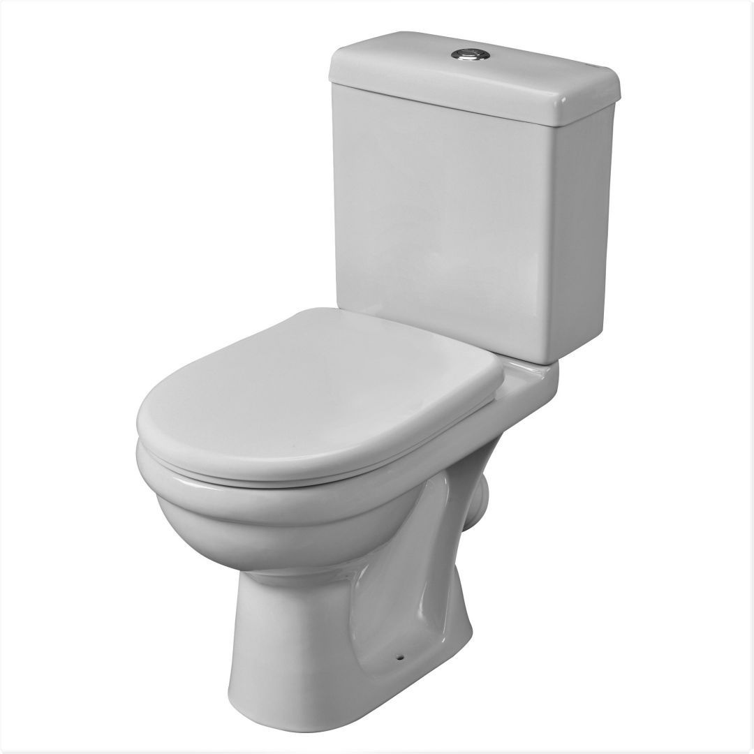 Унитаз-компакт Santeri Визит Белый Косой Выпуск