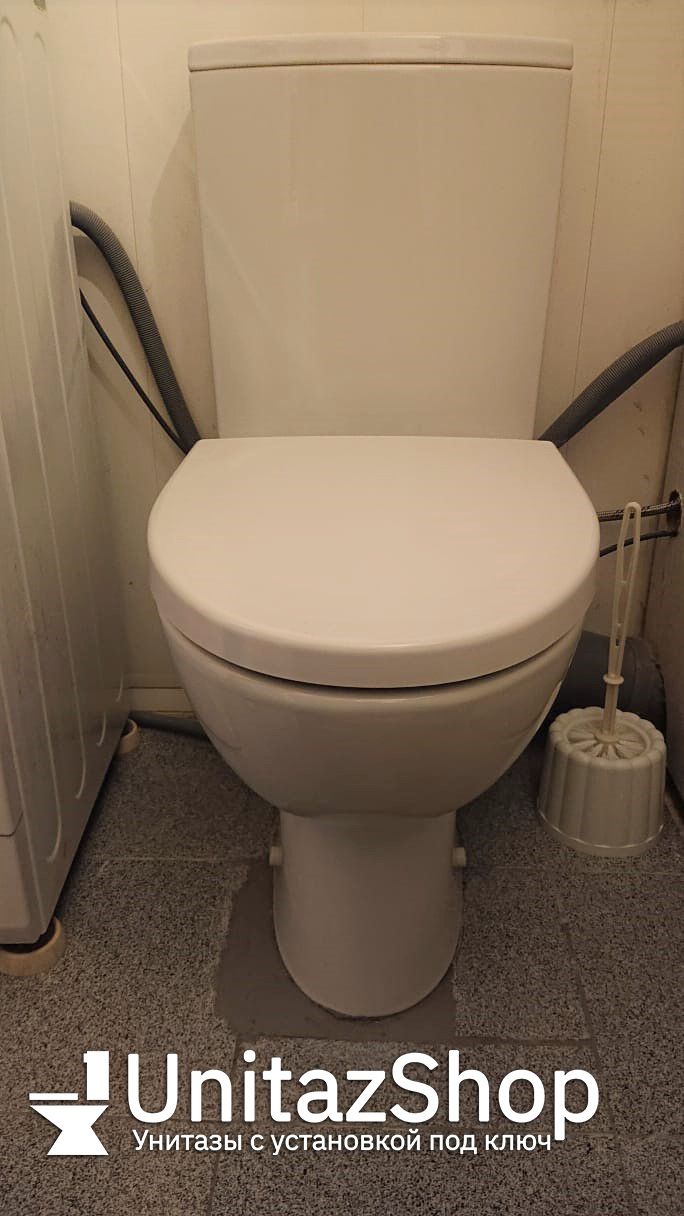 Унитаз Cersanit Parva New Clean Горизонтальный Выпуск Безободковый ...