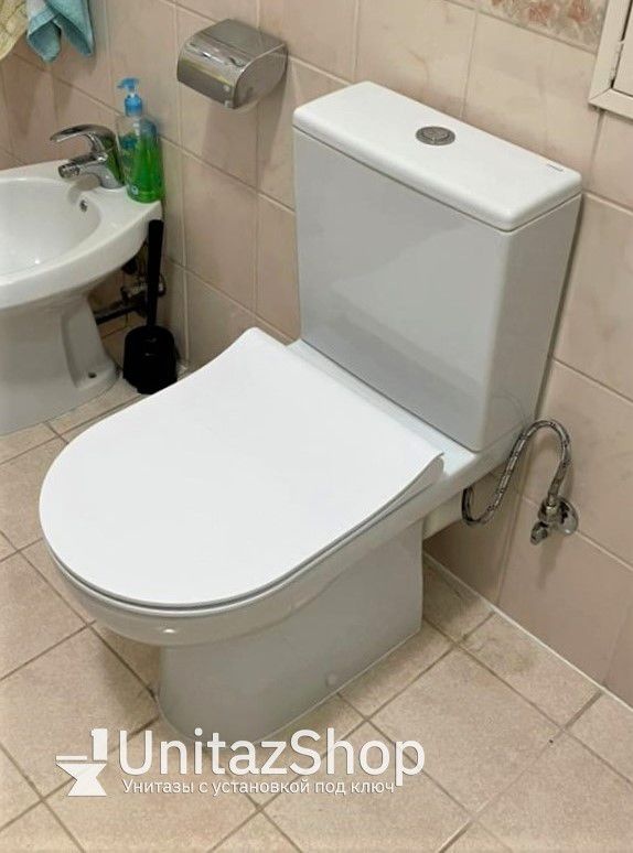 Унитаз Cersanit Street Fusion Горизонтальный Выпуск Безободковый