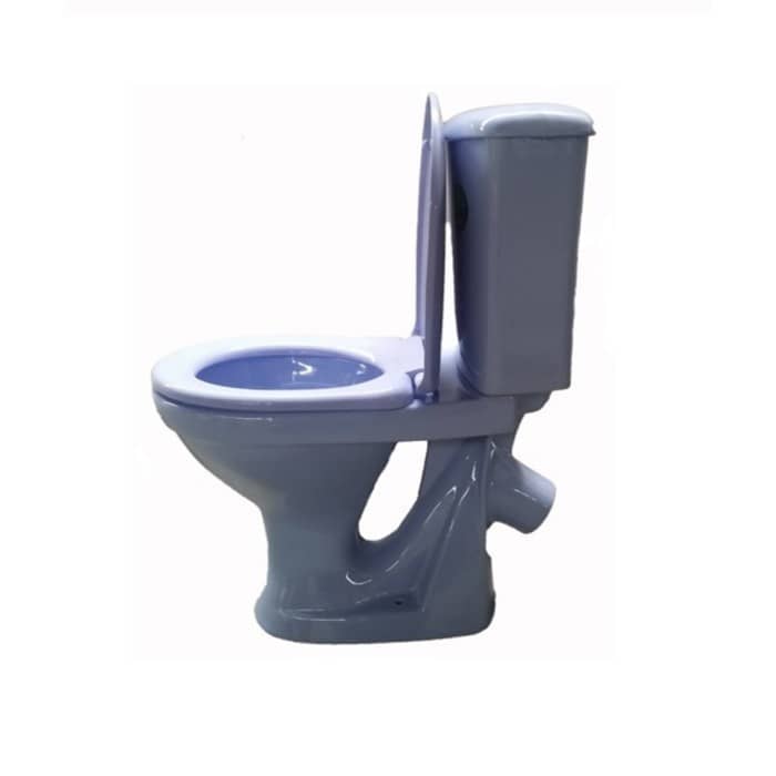 Унитаз Оскольская Керамика Суперкомпакт Серый Косой Выпуск