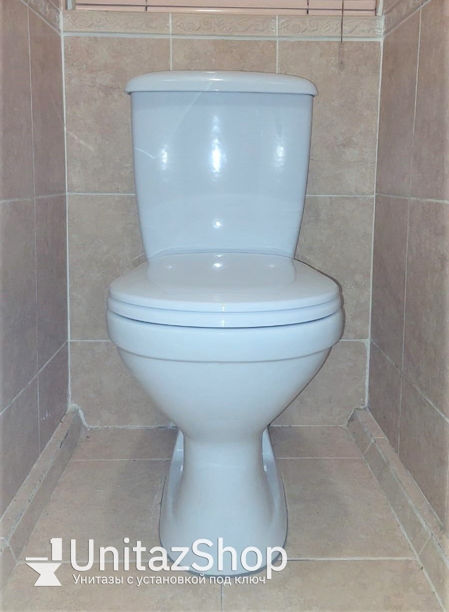 Унитаз Оскольская Керамика Суперкомпакт Вертикальный Выпуск