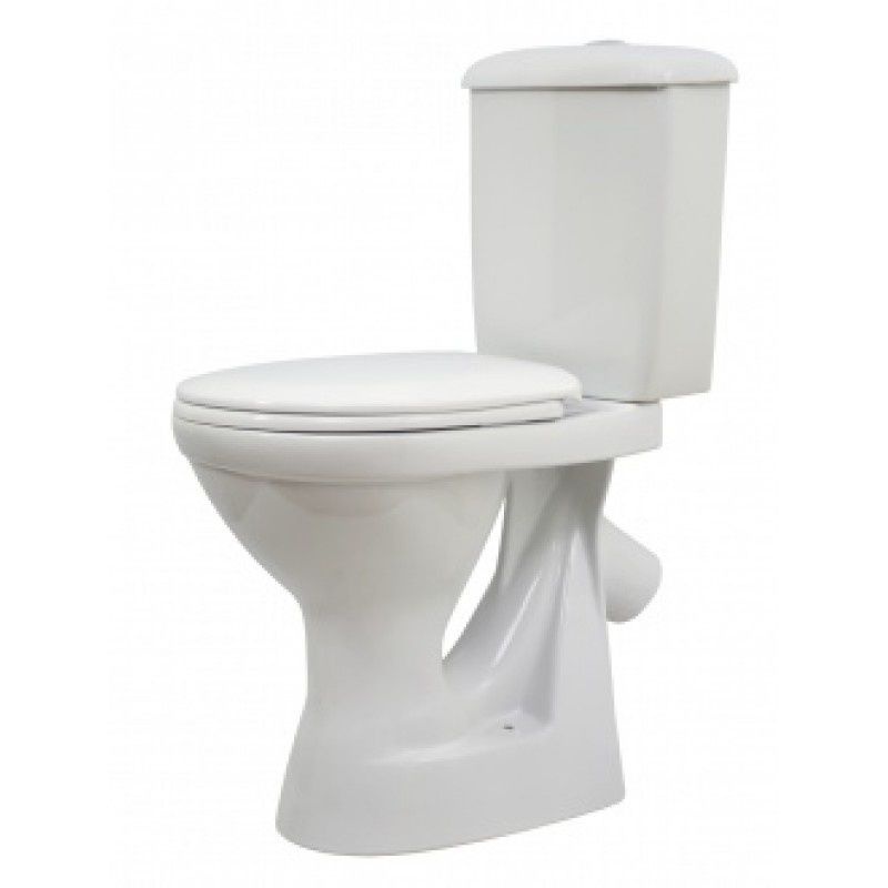 Унитаз Оскольская Керамика Персона Комфорт Косой Выпуск Высокая чаша