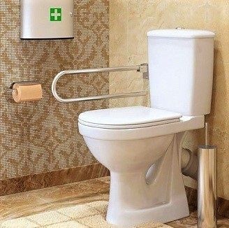 Унитаз Оскольская Керамика Персона Комфорт Косой Выпуск Высокая чаша