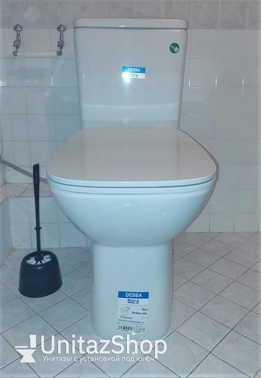 Унитаз Roca Debba Горизонтальный Выпуск