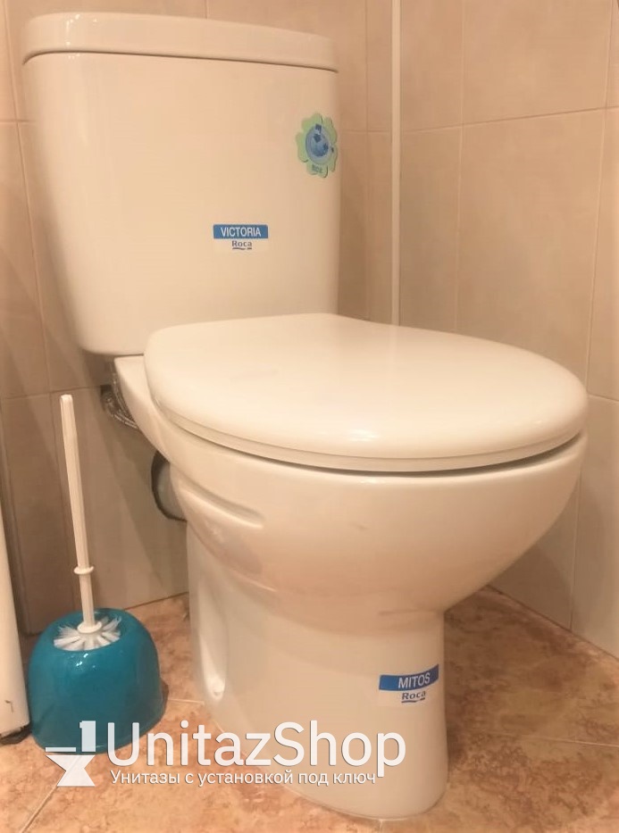 Унитаз Roca Victoria Горизонтальный Выпуск