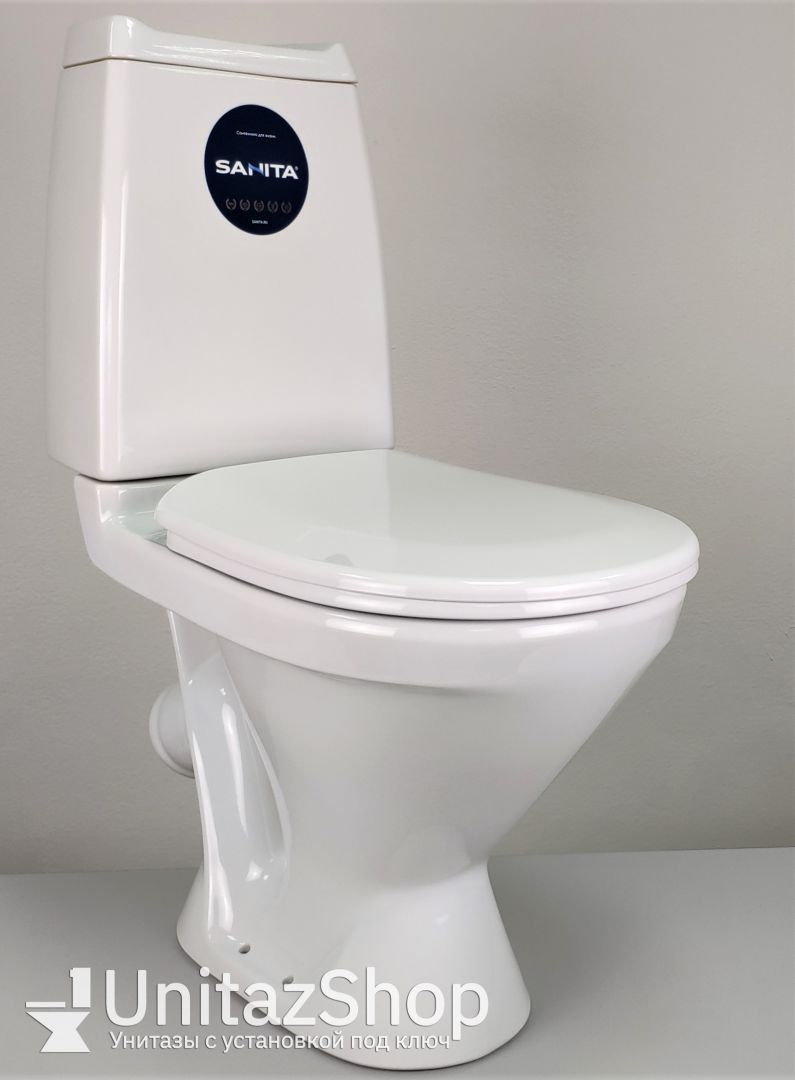 Унитаз Sanita Кама Косой Выпуск