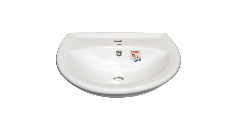 Раковина Sanita Аттика 55 С Пьедесталом