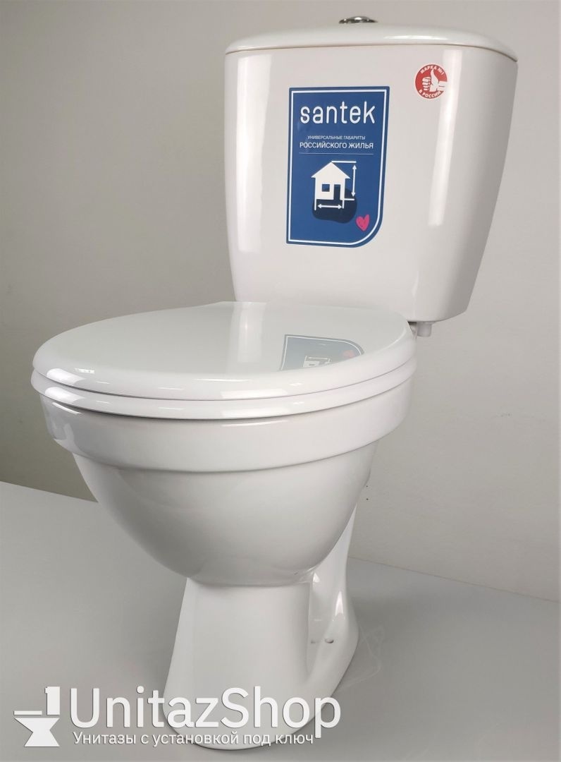 Унитаз Сантек Паллада Горизонтальный выпуск
