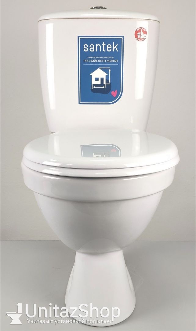 Унитаз Сантек Паллада Горизонтальный выпуск
