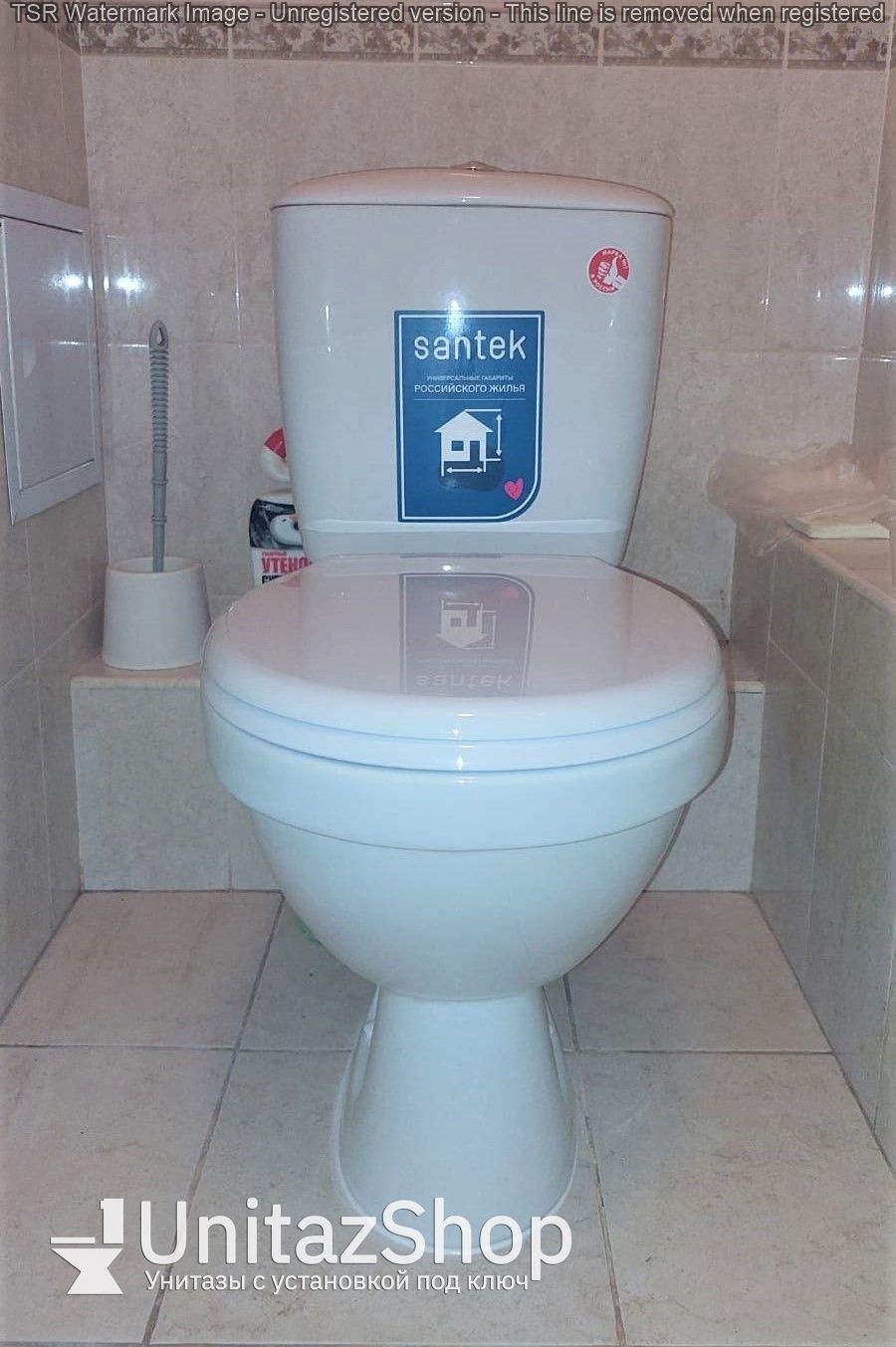 Унитаз Сантек Паллада Горизонтальный выпуск