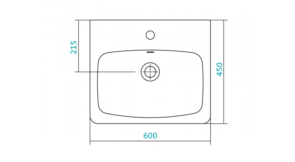 Раковина Сантек Нео 60 С Пьедесталом