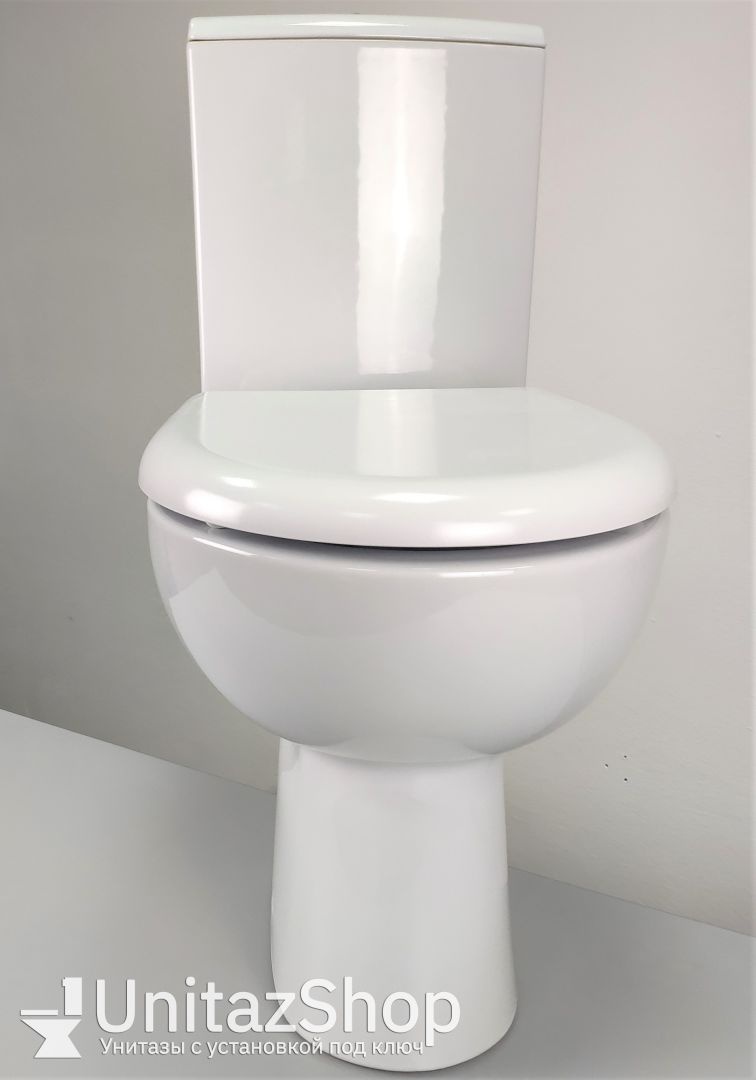 Унитаз Cersanit Nature New Clean Горизонтальный Выпуск Безободковый