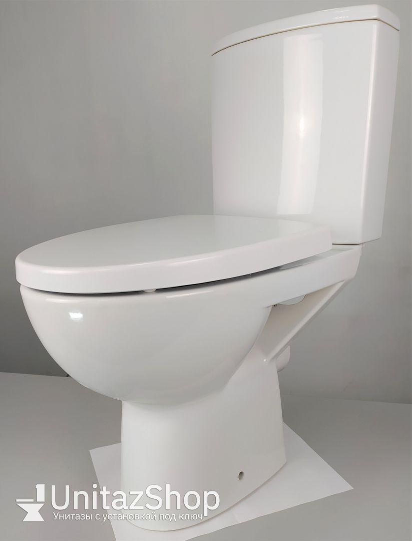 Унитаз Cersanit Parva New Clean Горизонтальный Выпуск Безободковый