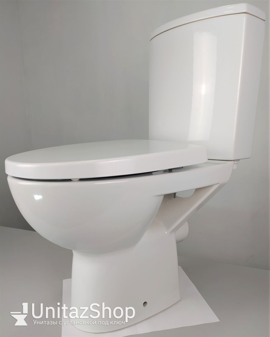 Унитаз Cersanit Parva New Clean Горизонтальный Выпуск Безободковый