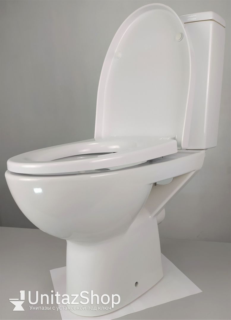 Унитаз Cersanit Parva New Clean Горизонтальный Выпуск Безободковый