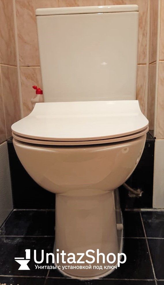 Унитаз Cersanit Street Fusion Горизонтальный Выпуск Безободковый