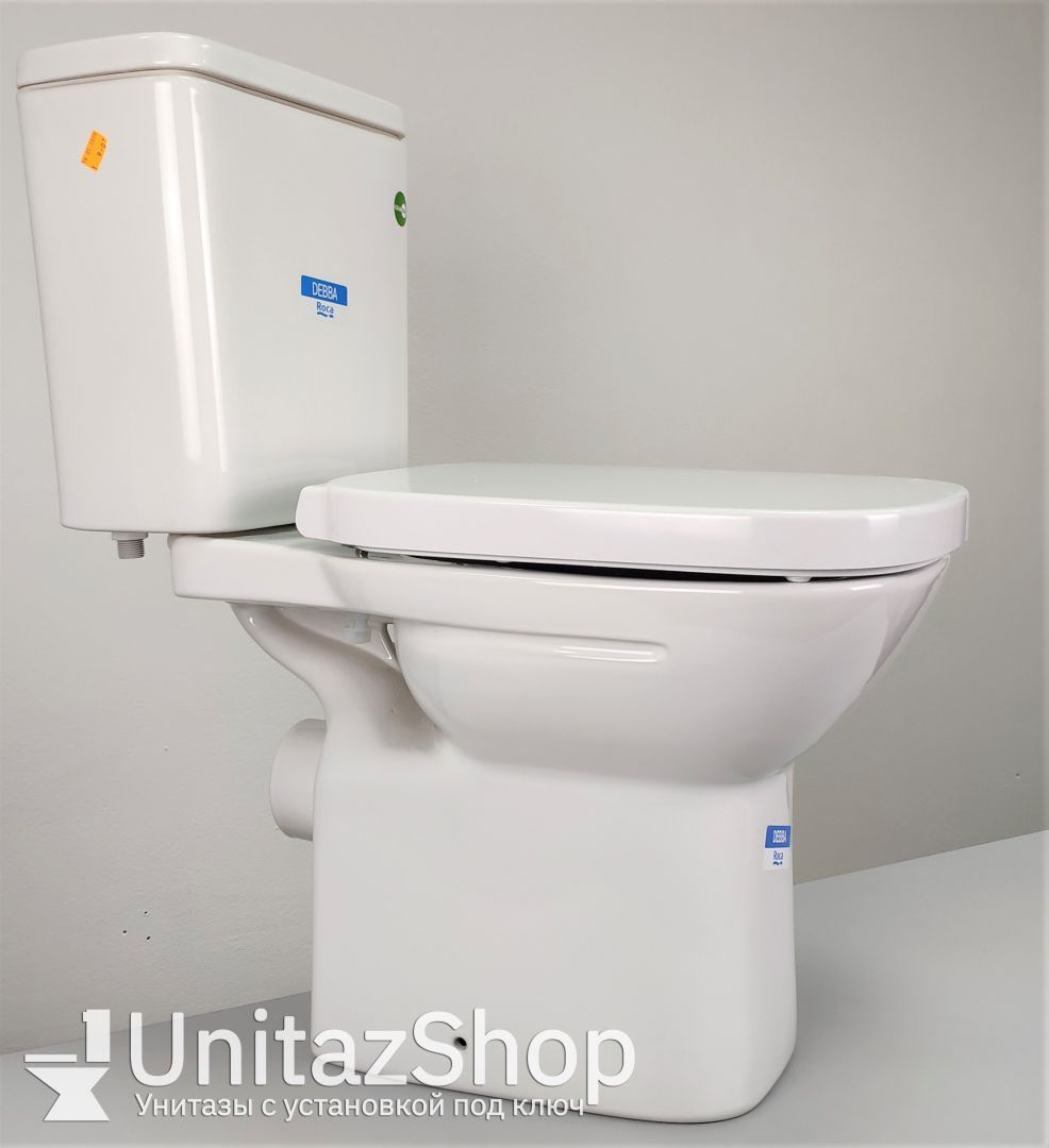 Унитаз Roca Debba Горизонтальный Выпуск