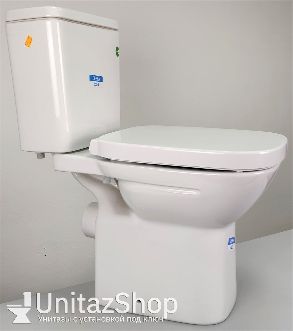 Унитаз Roca Debba Горизонтальный Выпуск