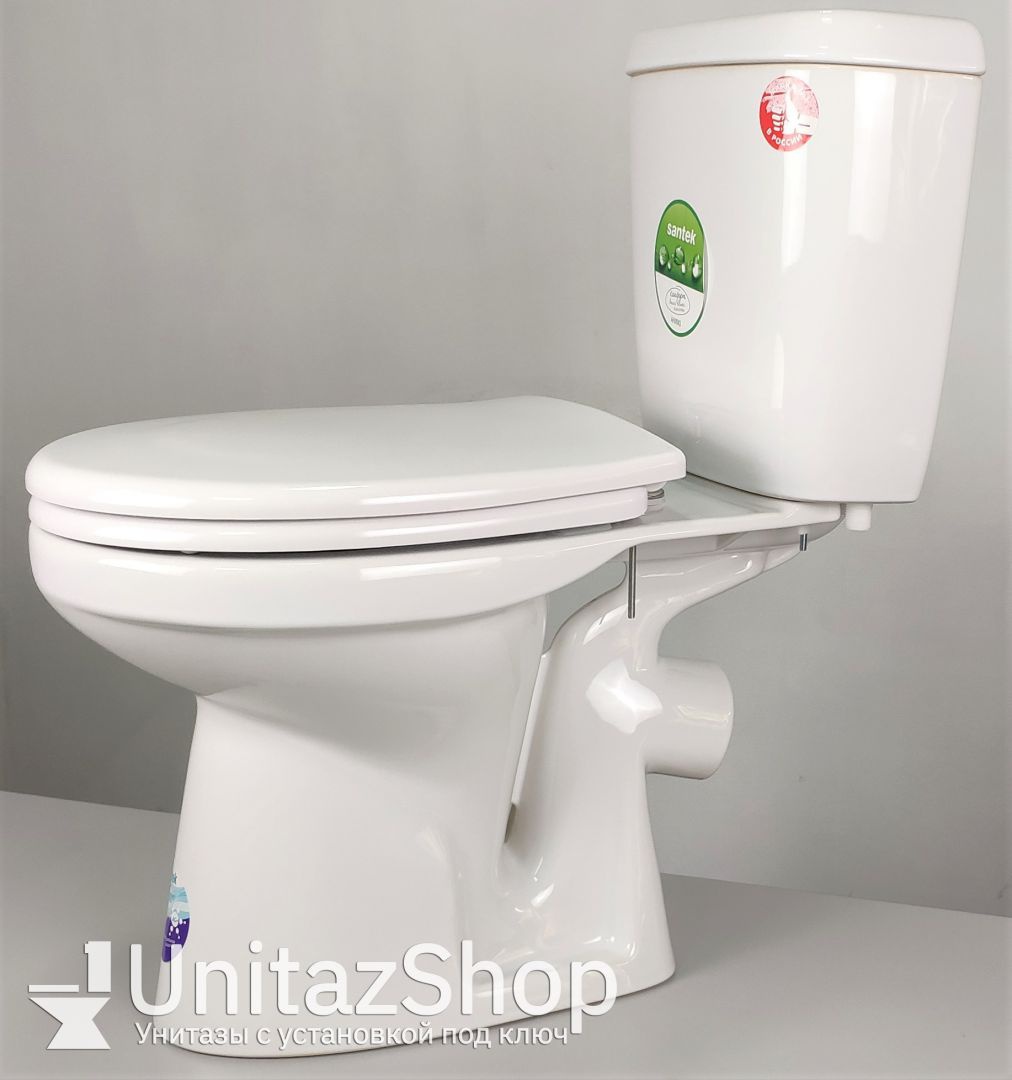 Унитаз Сантек Анимо Косой Выпуск