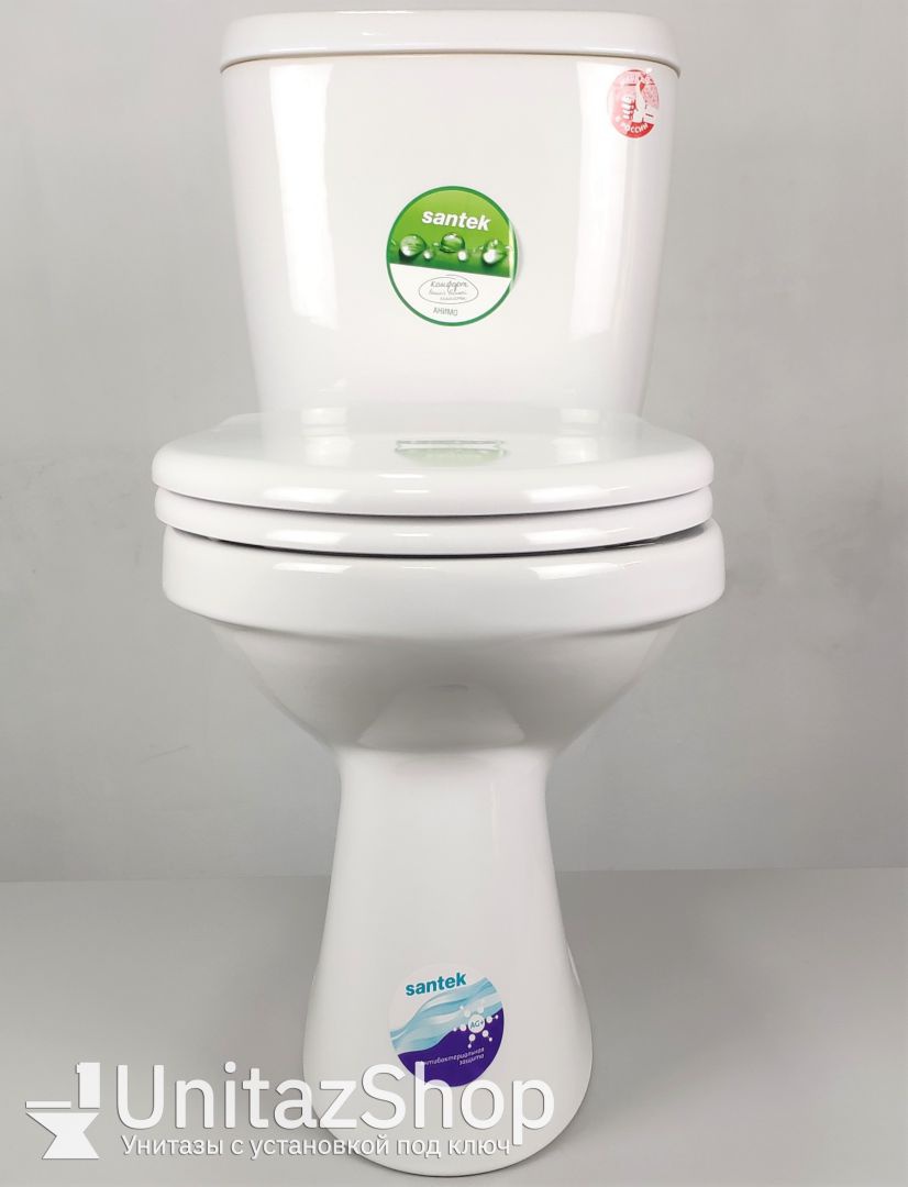 Унитаз Сантек Анимо Косой Выпуск