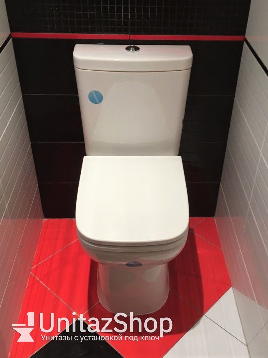 Унитаз Vitra S20 Горизонтальный Выпуск овальная чаша